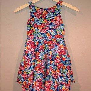 New- Ralph Lauren girls floral cotton sundress girls sz.5